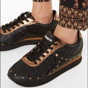 Desigual Galaxy Valkiria Sneakers Size 7 NEW
